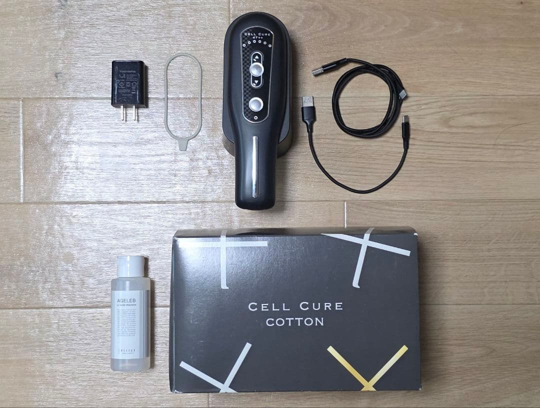 ぴ*ぴ様 【コットン&化粧水付】セルキュア4T++ ベレガ 美顔器 頭皮ケア E