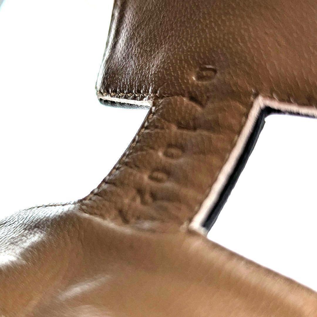 【美品】HERMES エルメス オアジス ミュール サンダル ブラック