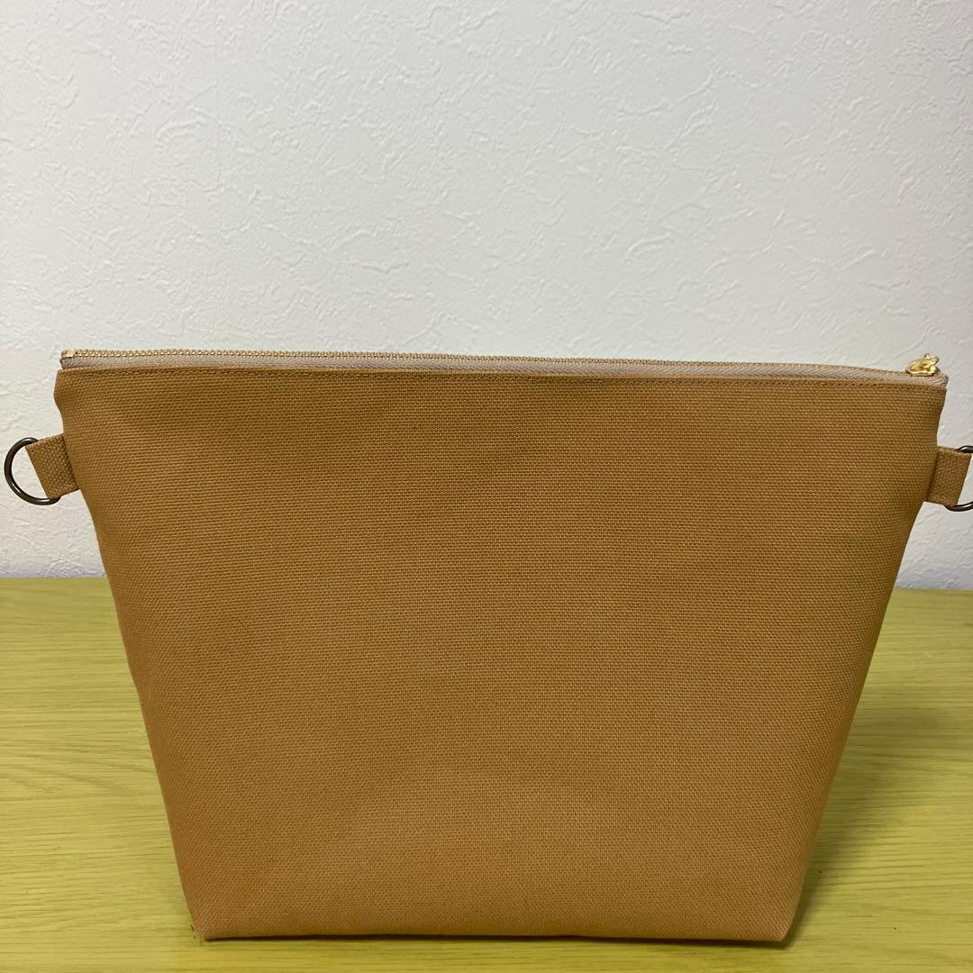 ソレイアード　帆布　あおりポケット　トートバック　ビジネスバック　ポーチ　Dカン