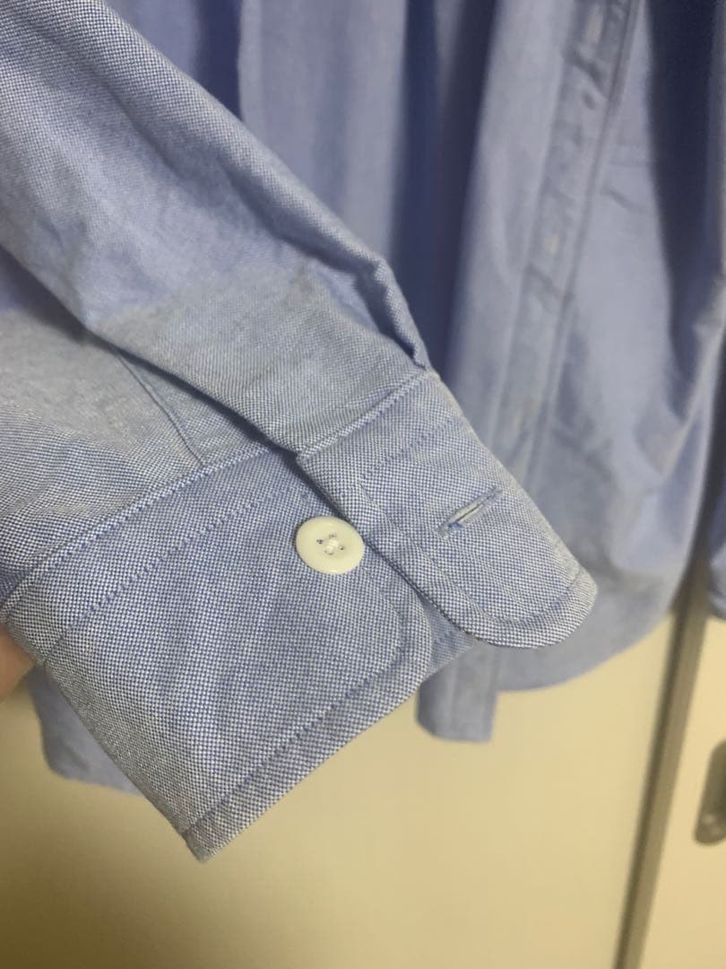 ノースフェイス　パープルレーベル　ブルーシャツ