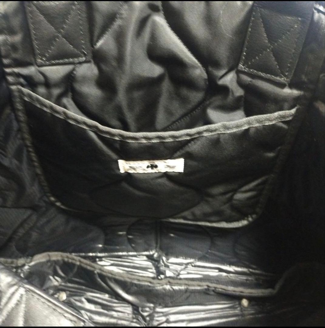 WTAPS ブラック ナイロン トートバッグ