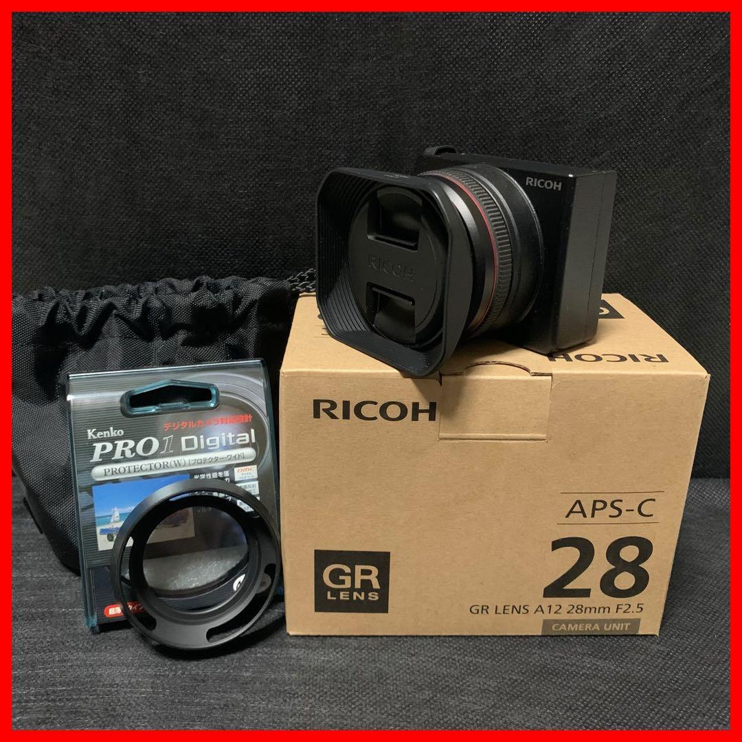 【美品】【値下げ中】RICOH GXR GR Lens A12 28mm +α