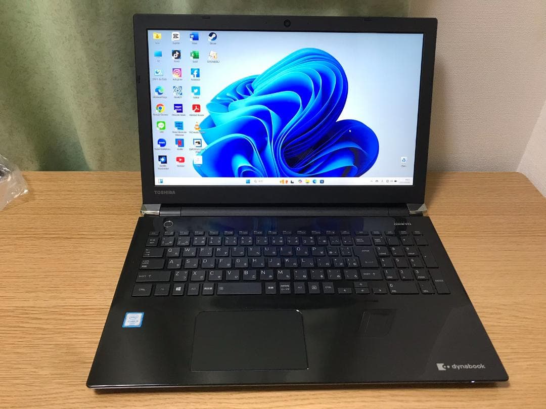 東芝 i3 8GB SSD Windows11&Office2021認証済み