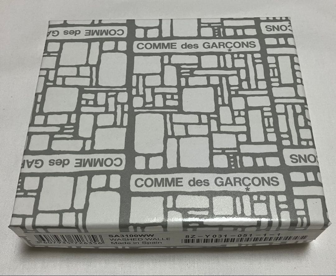 未使用★COMME des GARCONS★コムデギャルソン★本革財布★ブラック