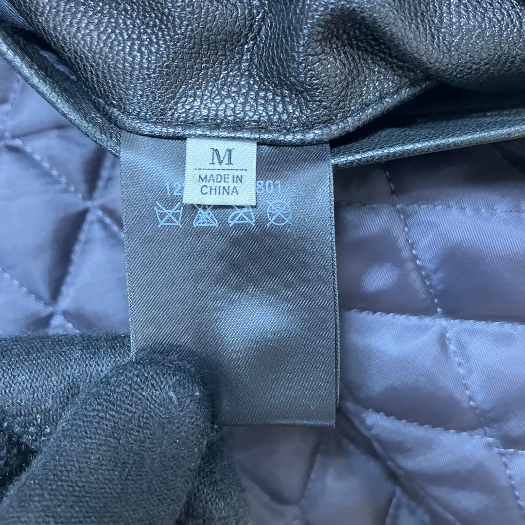 美品✨ユナイテッドアローズ やぎ革 ゴート レザージャケット 裏地キルティング