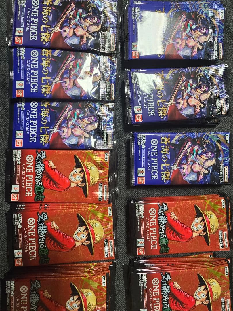 ワンピース カードゲーム 蒼海の七傑+受け継がれる意志 105パック