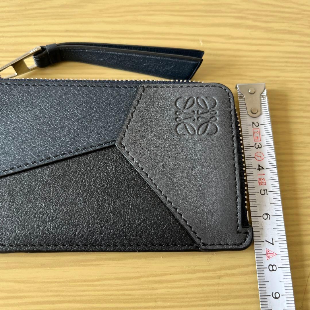 LOEWE ロエベ ケース カードケース ネイビー レザー