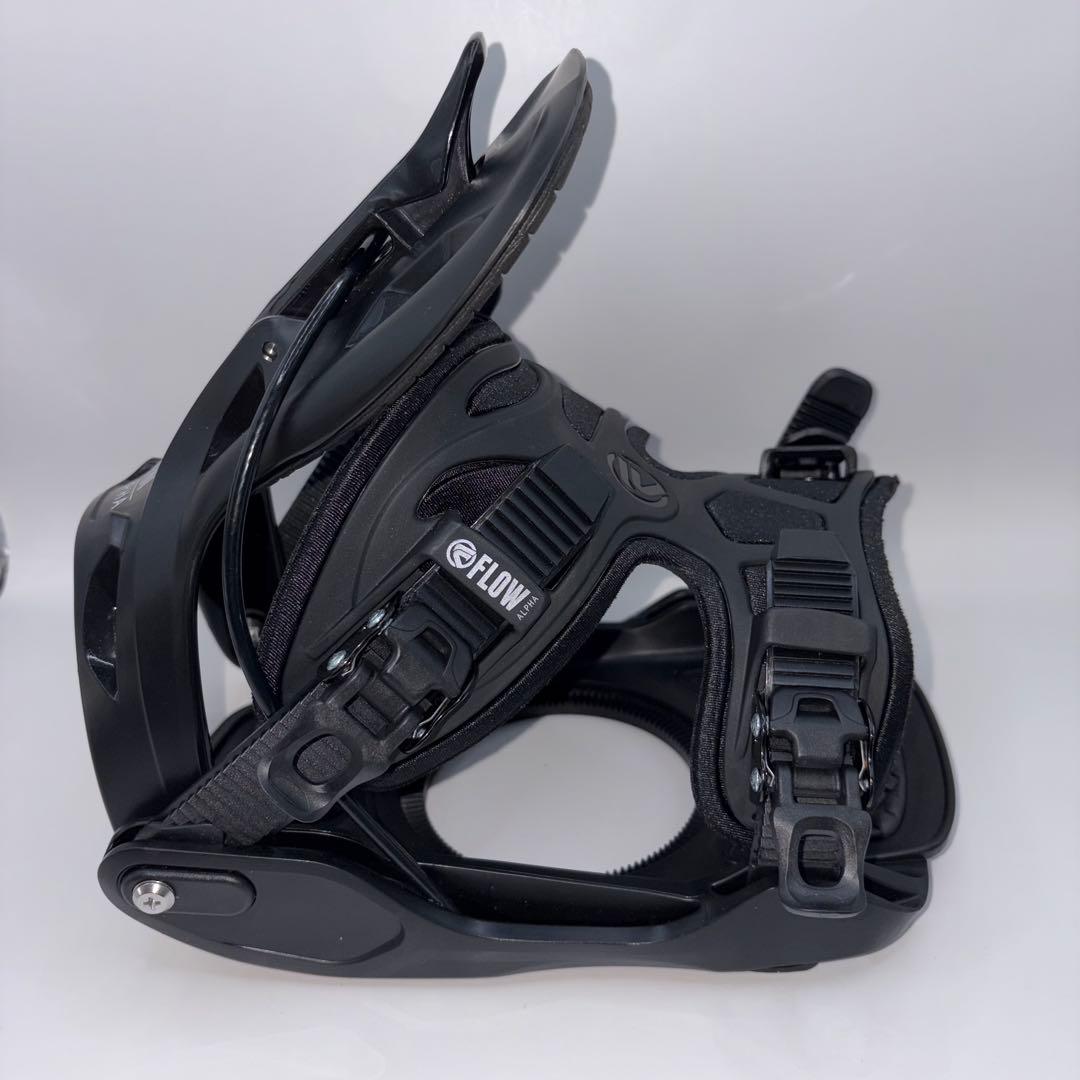 【未使用品級】FLOW ALPHA スノーボード ビンディング LG-Lサイズ