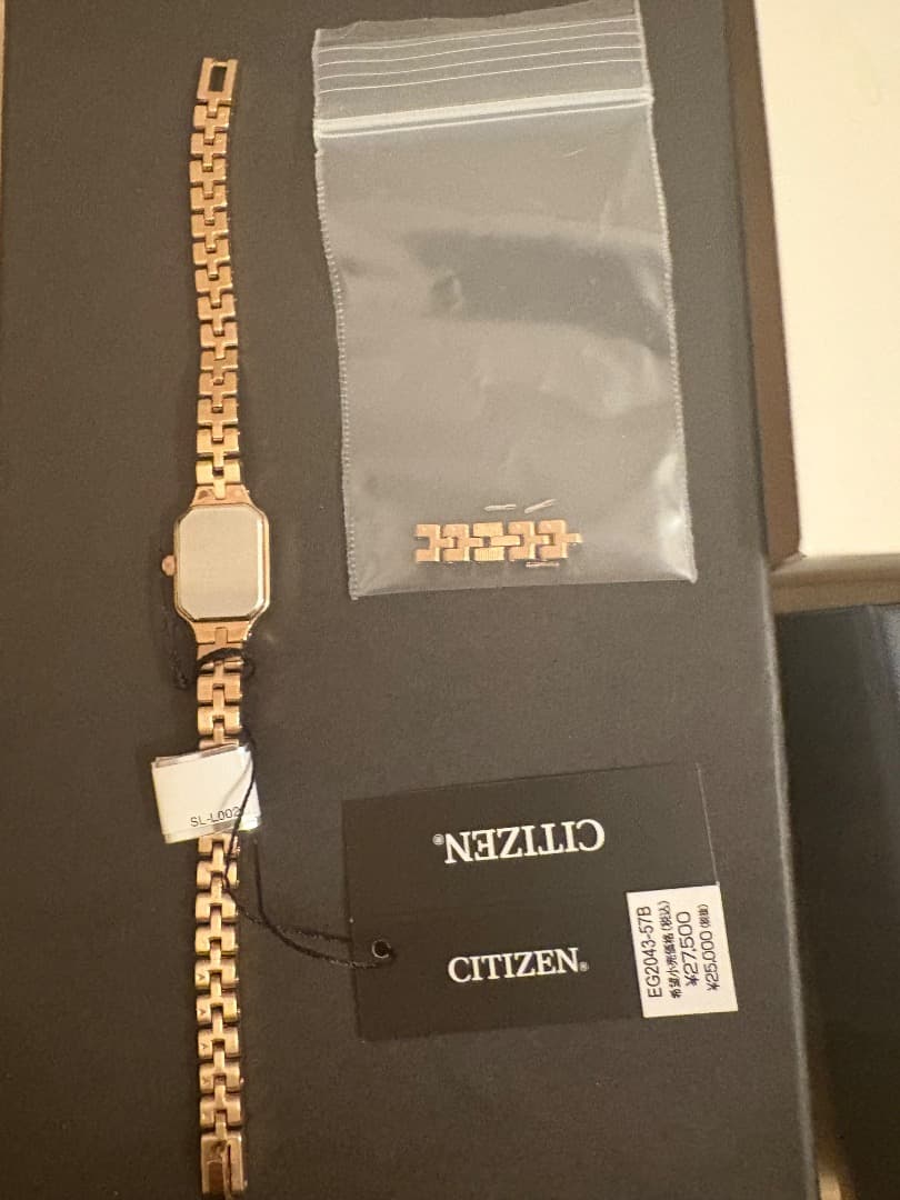 ご予約品　新品未使用　シチズンkii ヒロブ　時計　電池交換不要