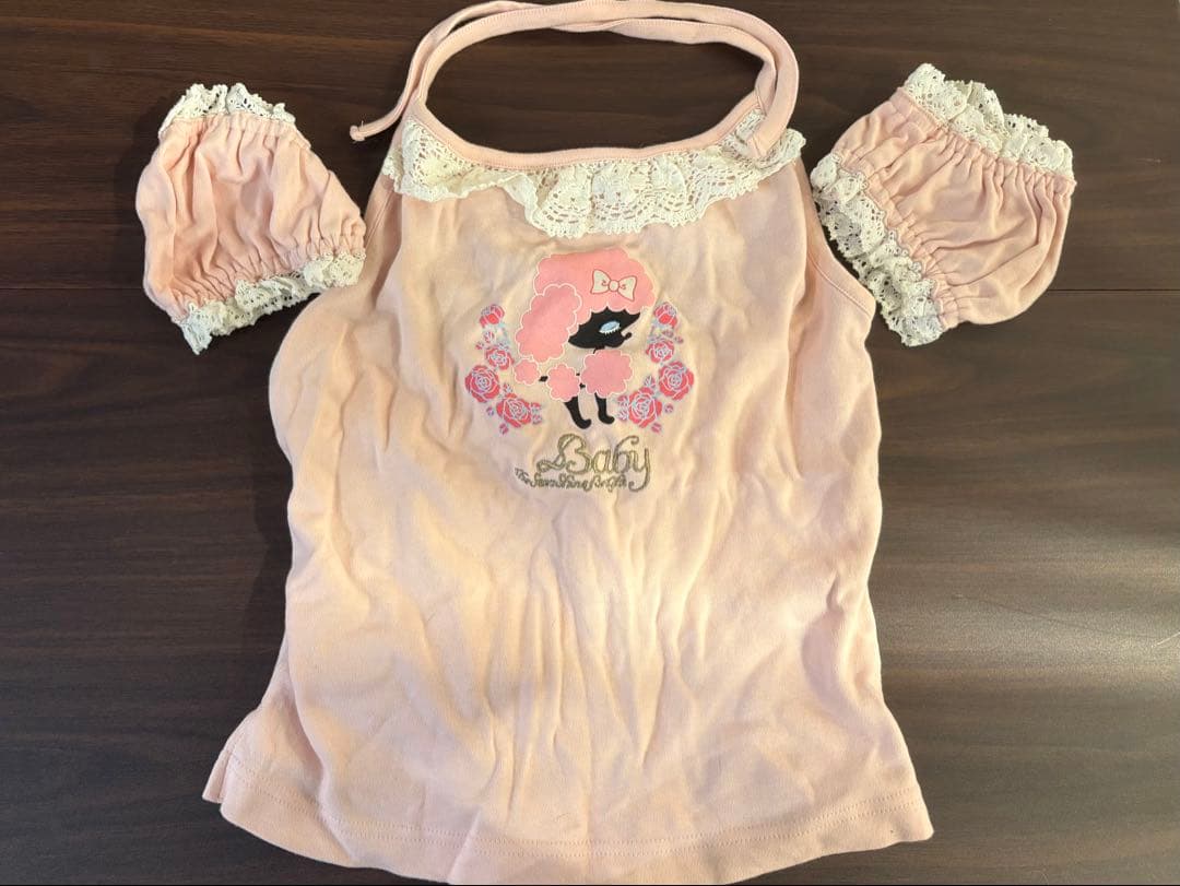 ベイビーザスターズシャインブライト　ピンク キャミソール 懐古