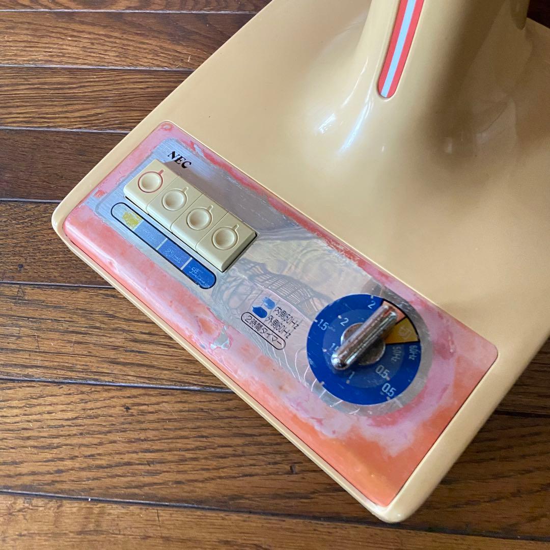 昭和レトロ　赤羽根　扇風機　NEC レトロポップ　当時物