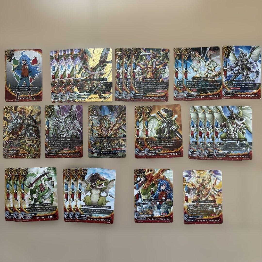 バディファイト 引退品 ジャックナイフドラゴン デッキ おまけカード付き