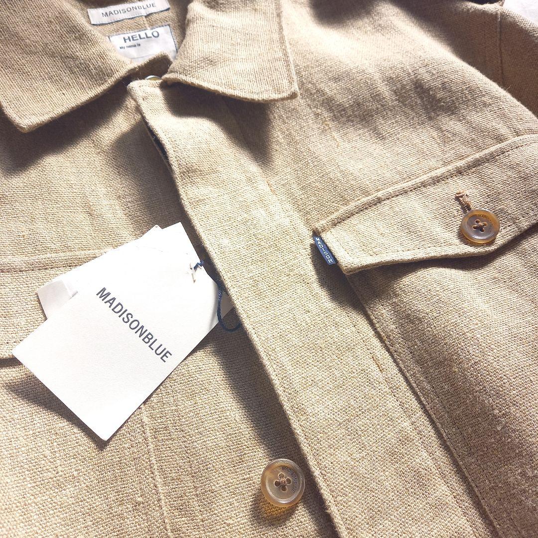 新品　マディソンブルー　ミリタリーフレンチジャケット　オールシーズン　定価13万