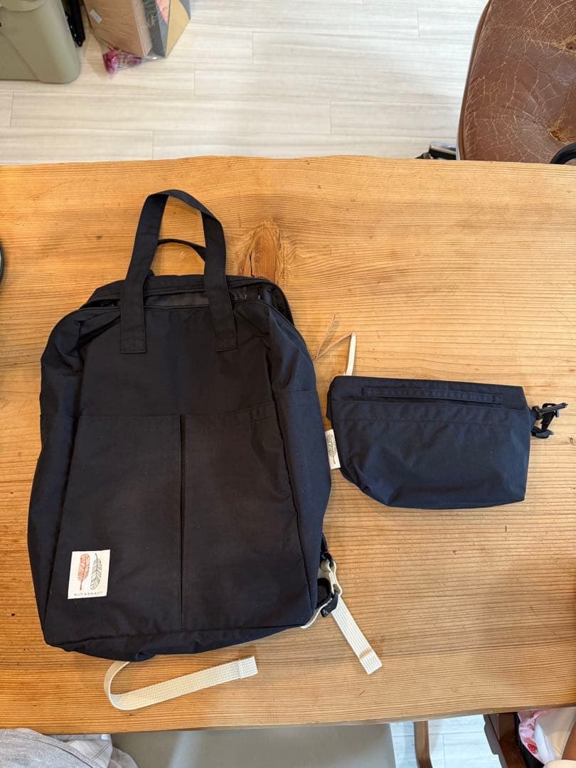 未使用　sun&beach マザーズバッグ　ショルダーバッグとリュックのセット