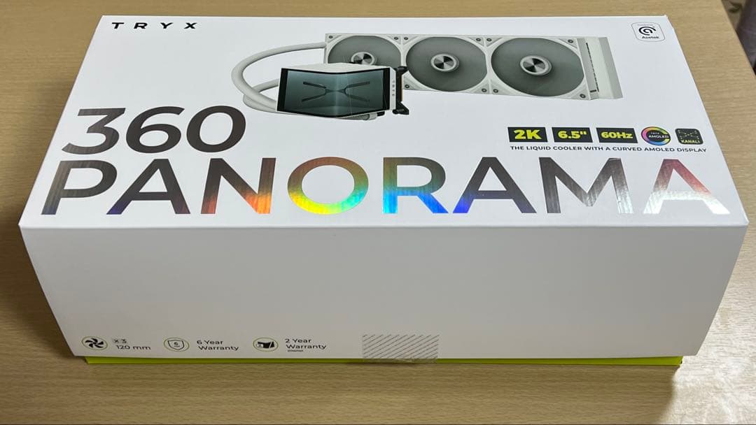 TRYX Panorama 360 ホワイト 6.5インチ AMOLEDクリーン