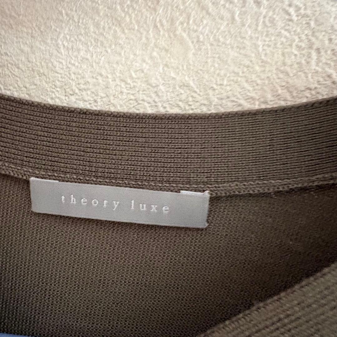 セオリーリュクス　ウール　ニット　セーター　Vネック　レディース