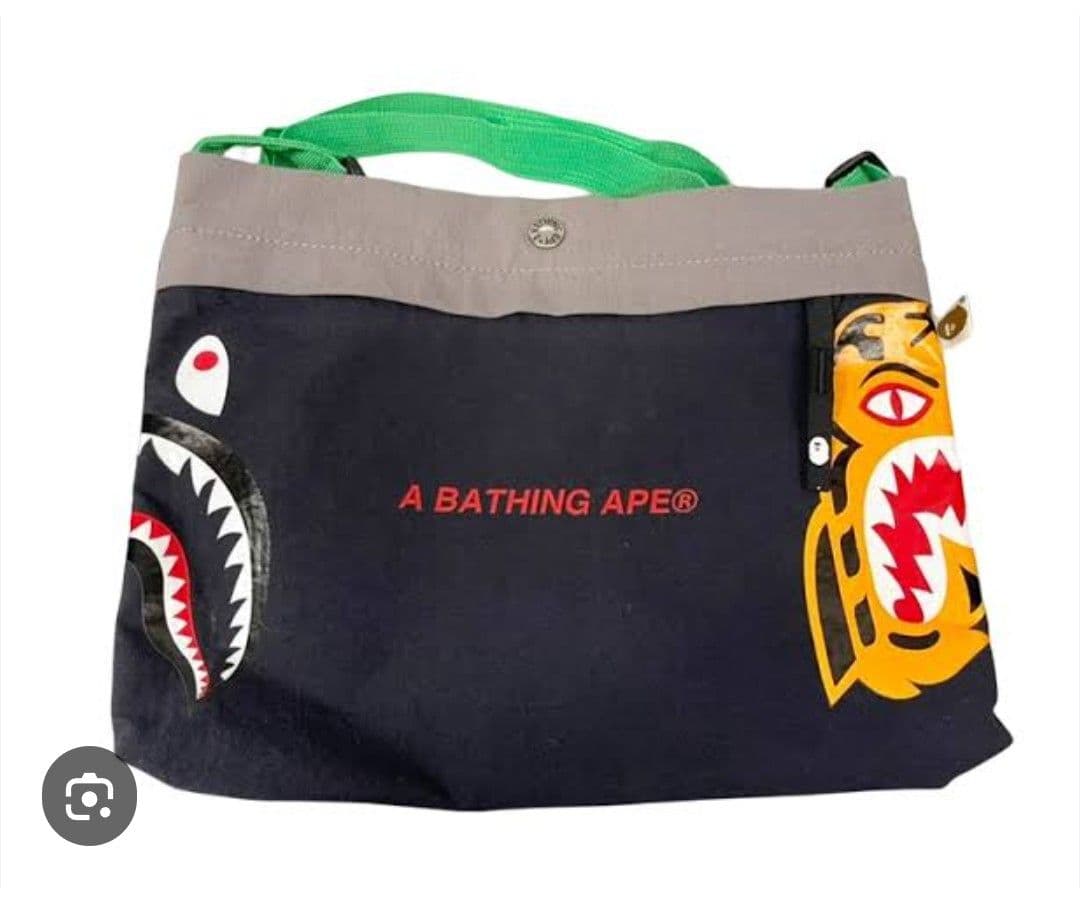 新品 18AW BAPE Tiger Shark Sacoche