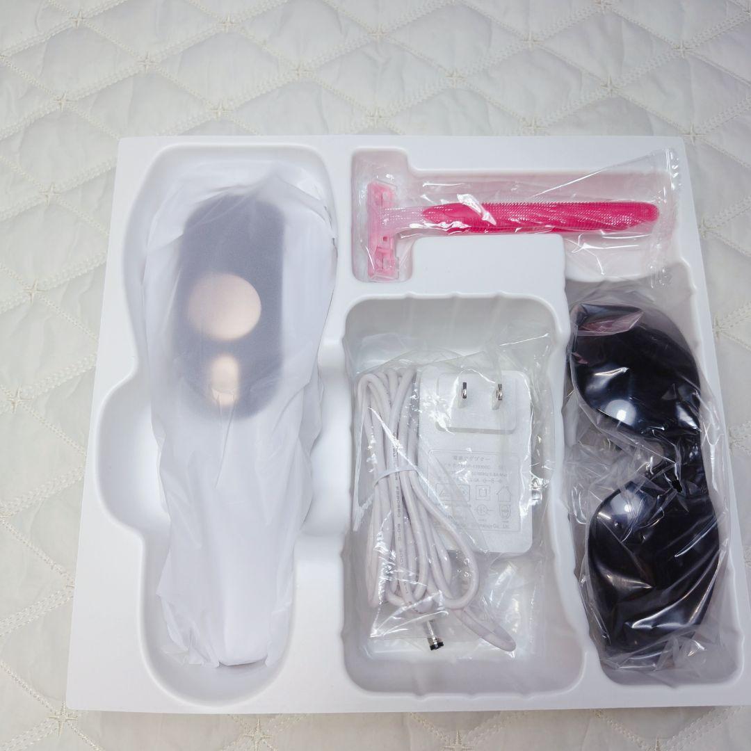 84*脱毛器 IPL 光美容器 VIO ヒゲ 冷却 5段階 全身 男女兼用 白