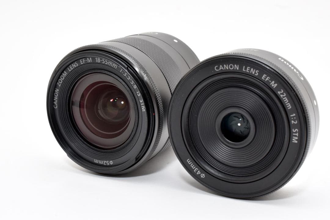 ■ 美品 ■ キヤノン　Canon EOS M ダブルレンズキット 付属品完備