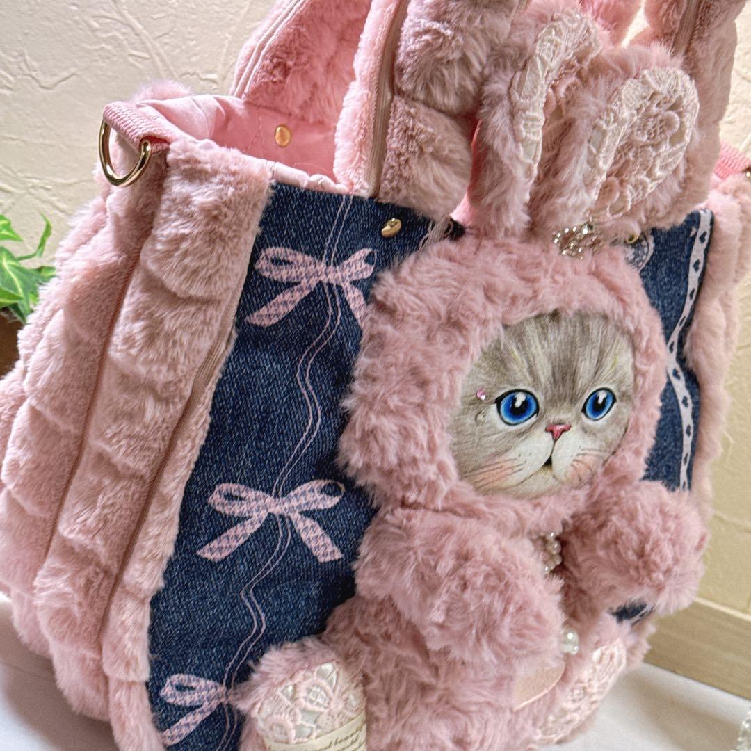 あ*き様 コヤンイサムチョン♡bigルミちゃんのうさ着ぐるみポップコーンボアトー