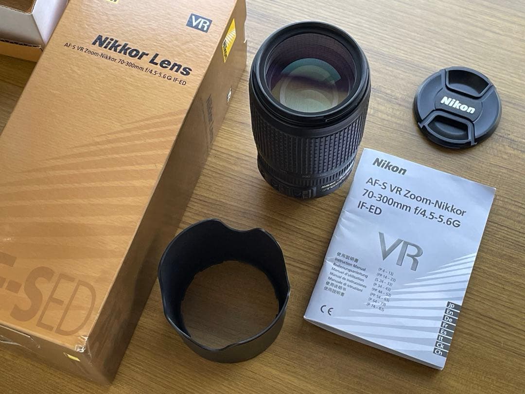 ビデオカメラ Nikon afs 70-300 4.5-5.6G if ed vr