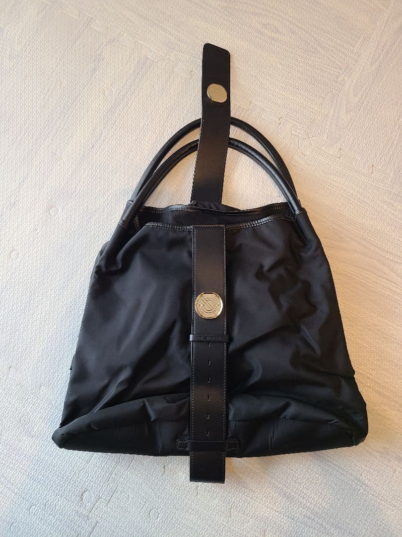 【美品】ザネラート ZANELLATO ゾエ ZOE トートナイロン 黒