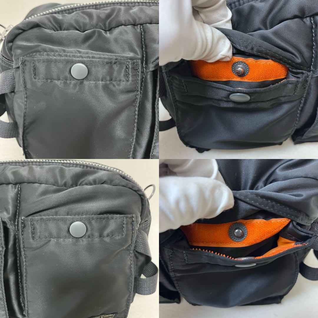☆極美品☆ PORTER ポーター タンカー ウエストバッグ ボディバッグ