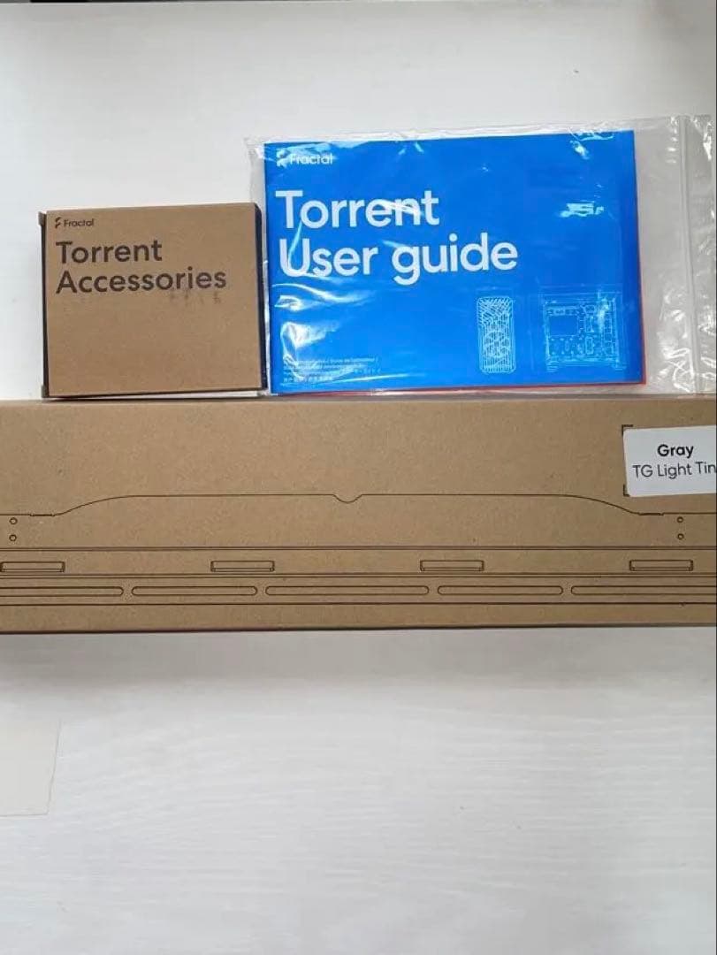 PCケース(自作PC用) FractalDesign Torrent Grey TG Light Tint