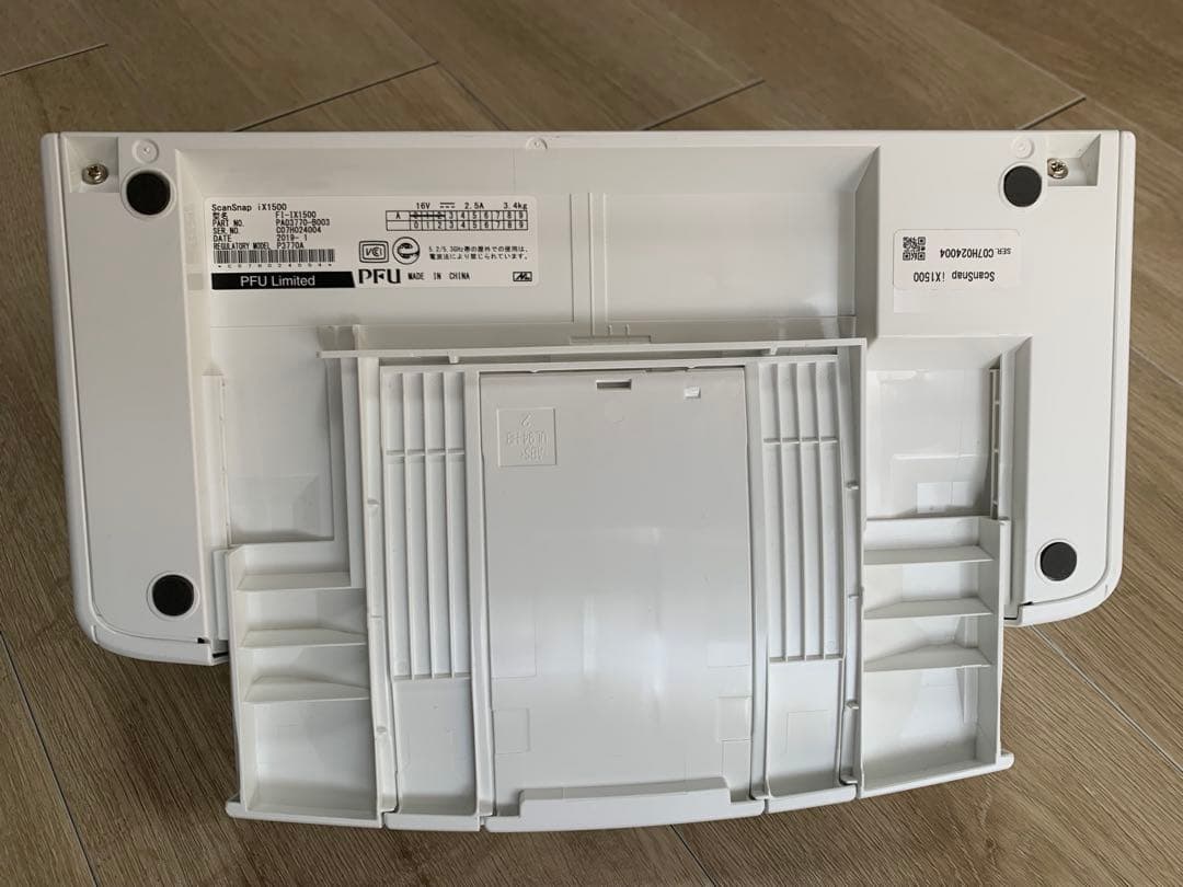 スキャン枚数 134枚 ScanSnap ドキュメントスキャナー iX1500