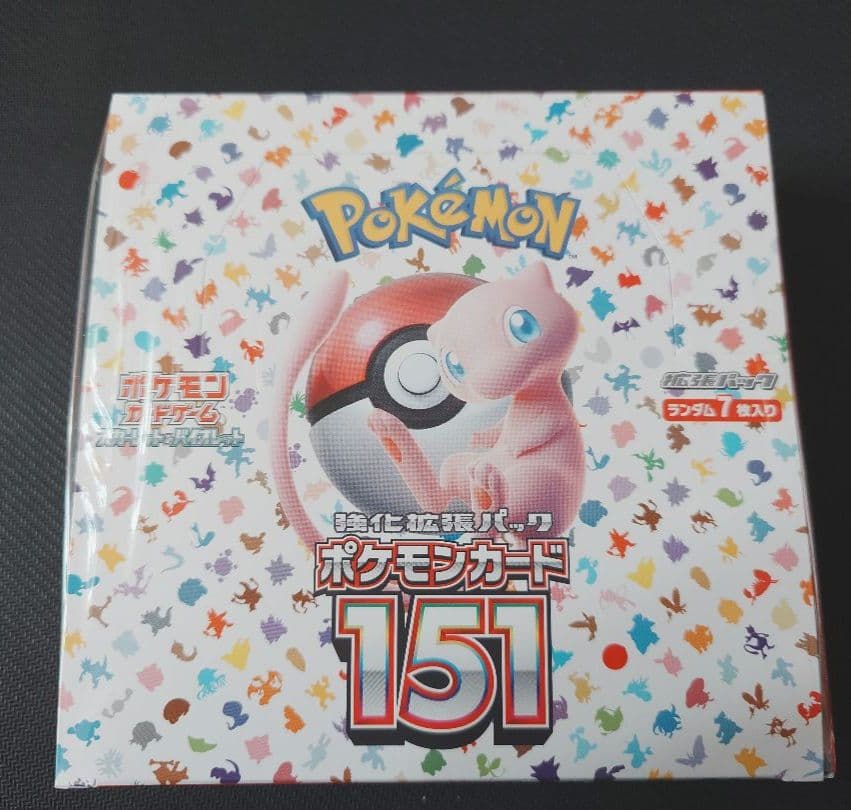 ☆新品☆ポケモンカード　151シュリンク付き未開封1BOX