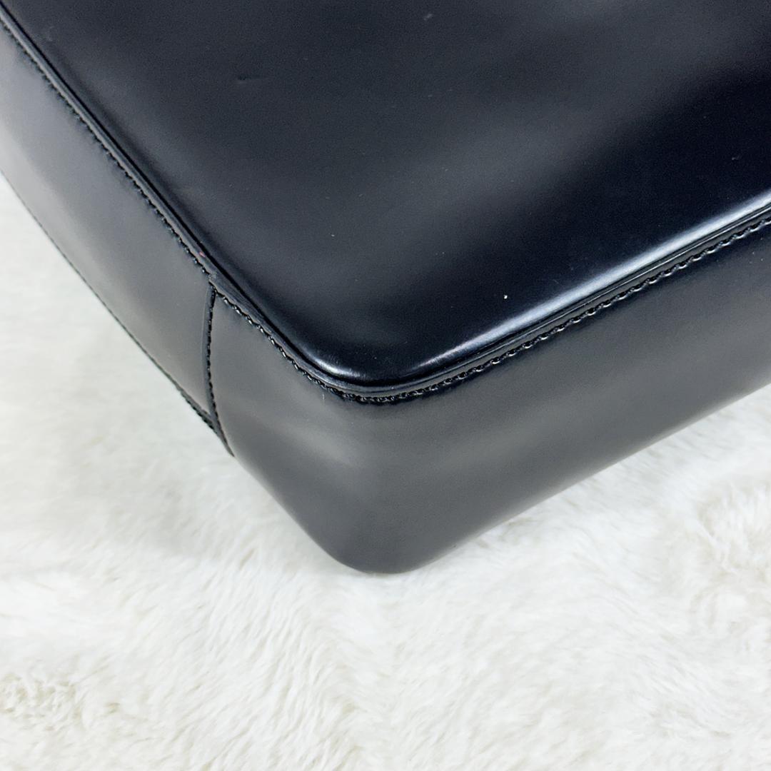 ベルルッティ アンジュール ブラウン ブラック バイカラー ブリーフケース