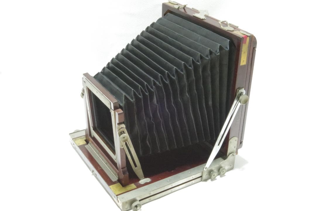 大判カメラ 木製 フィールドカメラ メーカー不明 動作確認済