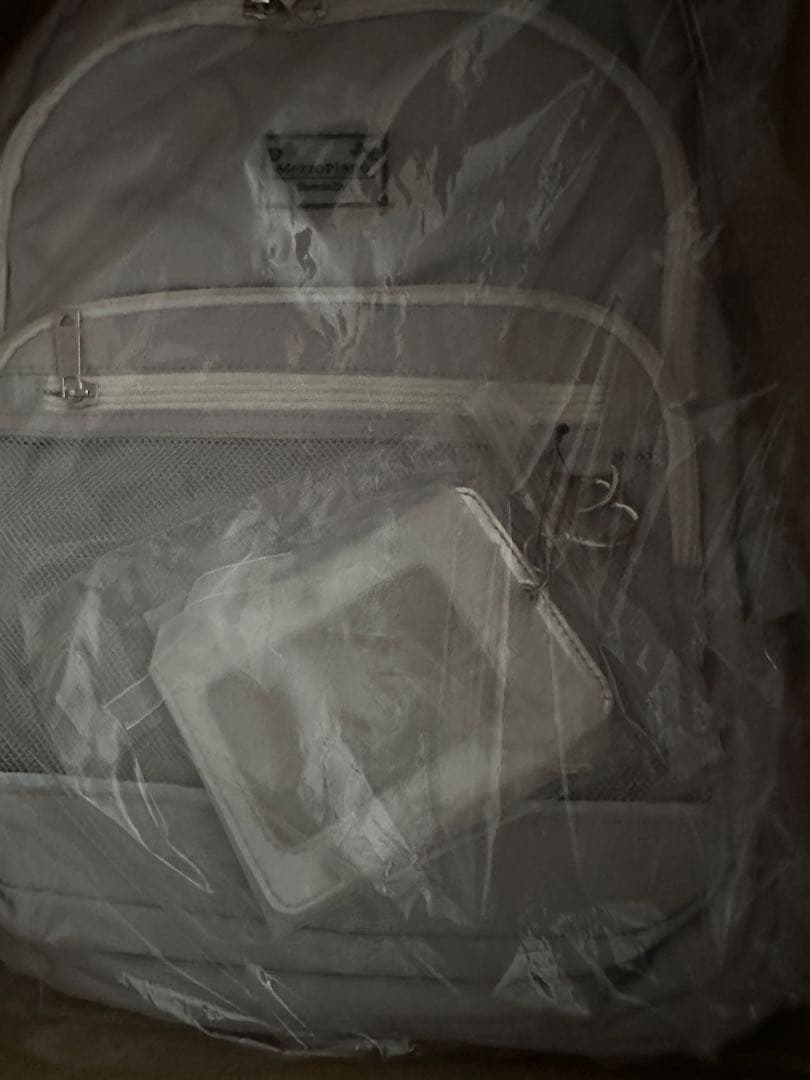 メゾピアノジュニア 【撥水】レースアップリボンカードホルダーつきリュック