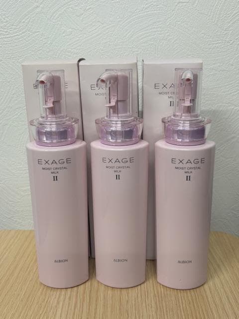 ALBION エクサージュ モイストクリスタル ミルク II 3本セット