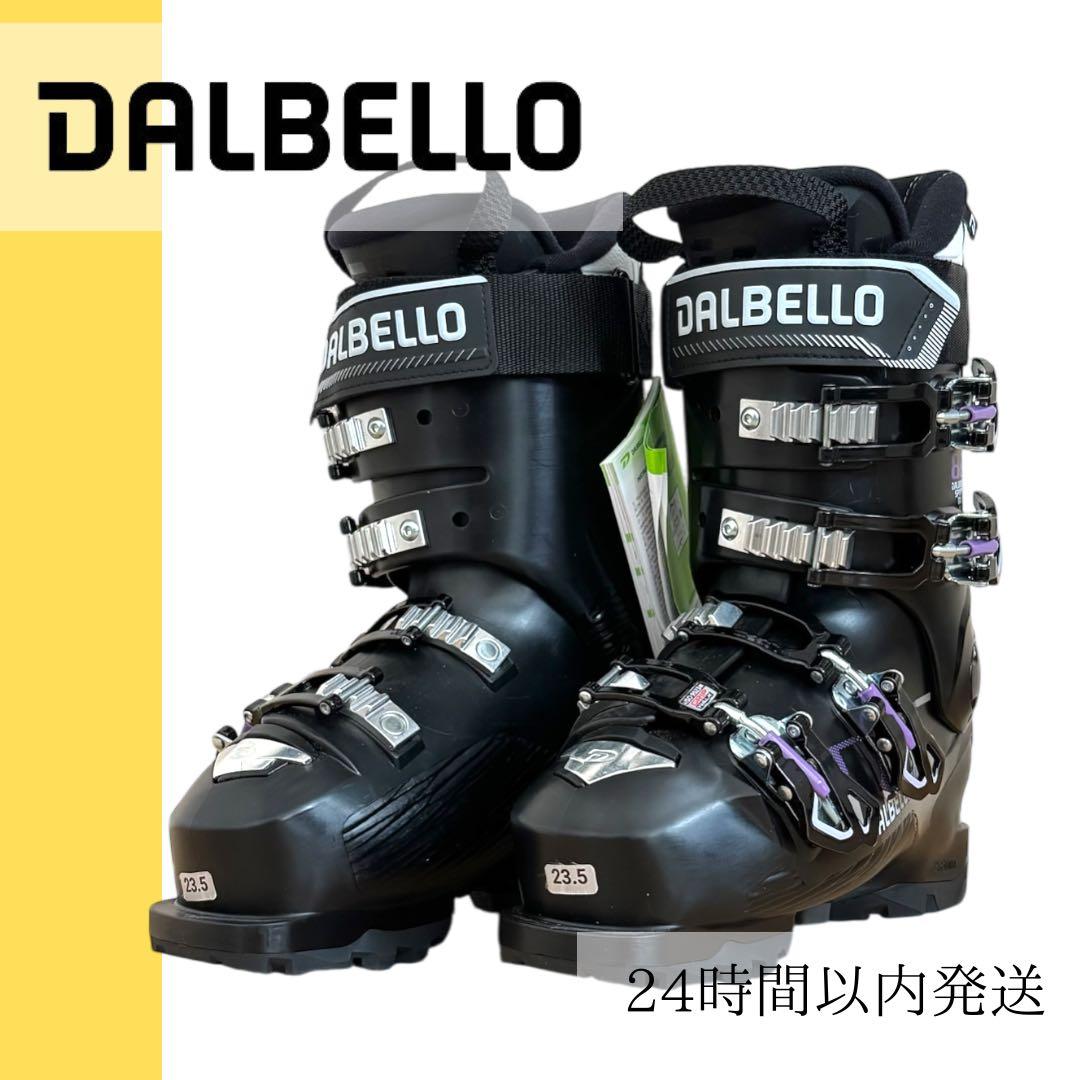 【タイムセール】DALBELLO 女性用スキーブーツ 23.5 ブラック