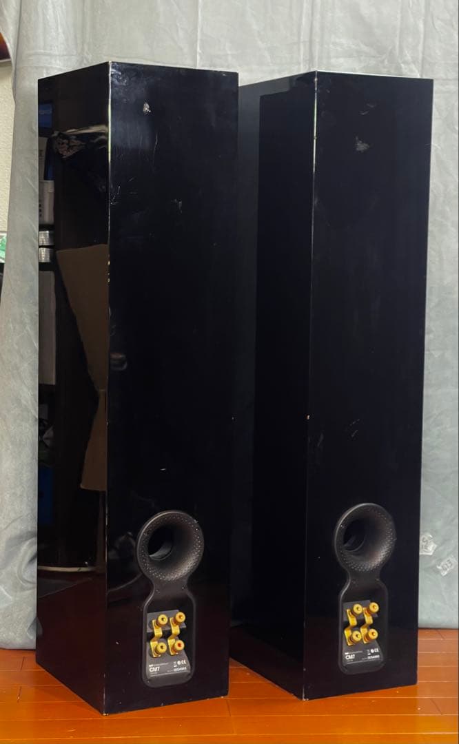 【Rだけ/送料込】B&W CM7 ピアノブラック トールボーイスピーカー