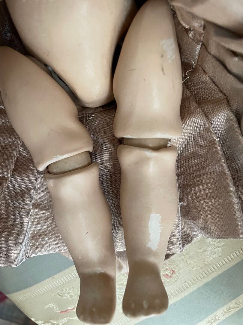 ヴィンテージ♡AM323 グーグリーちゃんリプロの子♡アンティークビスクドール