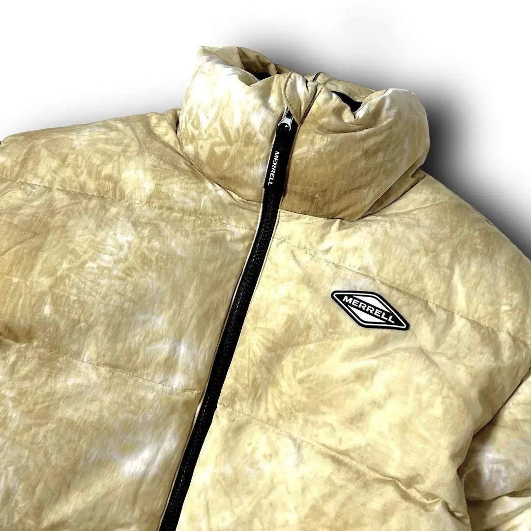 【定価6.3万】メレル グース ダウンジャケット ボックスロゴ 軽量 L