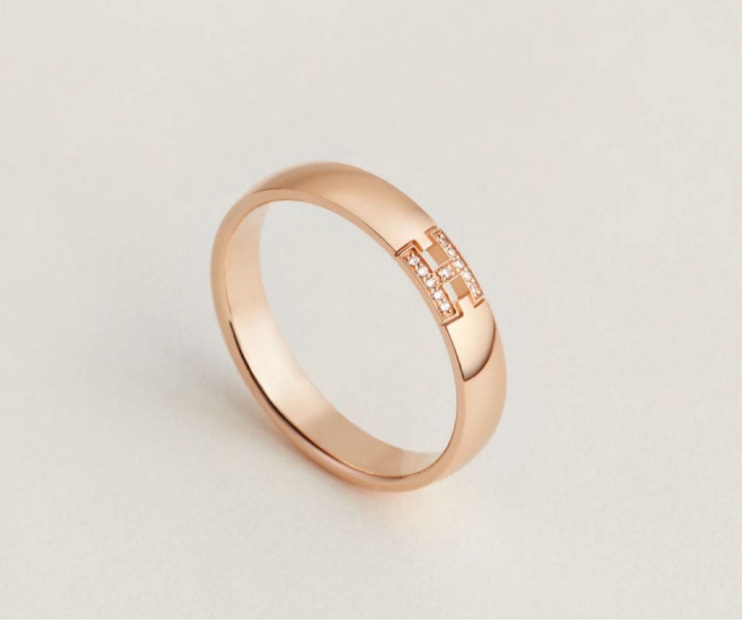 レ*ン様 美品！エルメス HERMES リング 《エヴァー・ヘラクレス》ウェディ