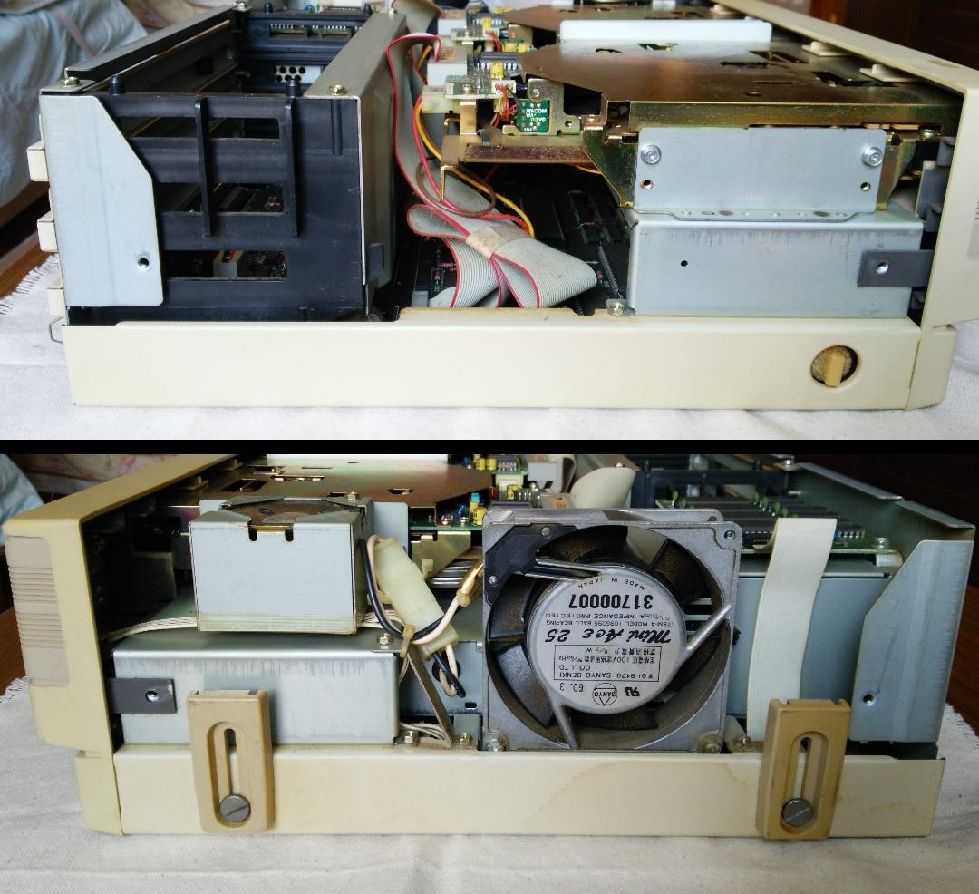 動作確認済 PC-8801MKⅡSR ＆キーボード＆ソフト【ジャンク・部品取り】