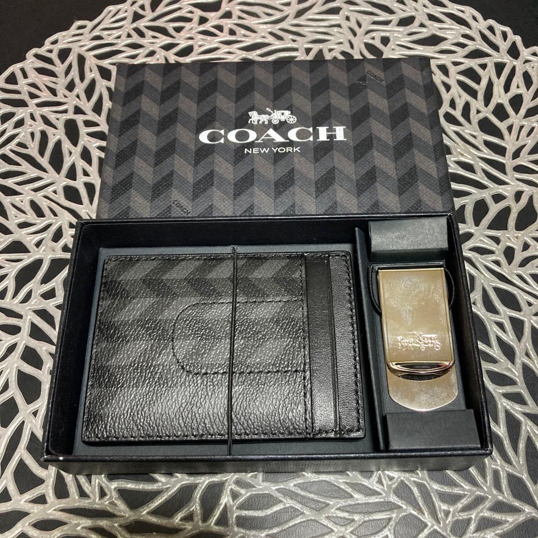 COACH マネークリップ　カードケース　新品未使用