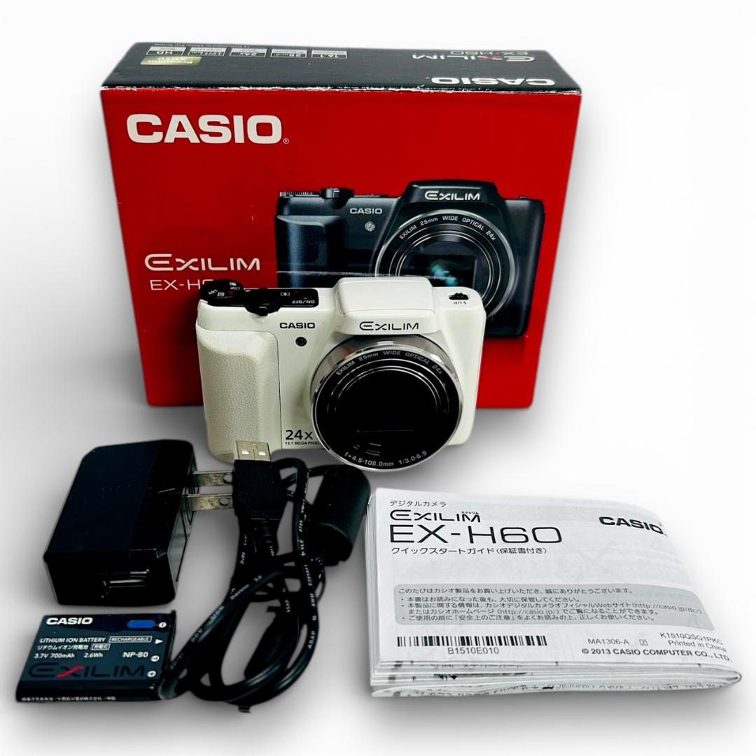 ★極美品★ CASIO EXILIM EX-H60 デジカメ 160