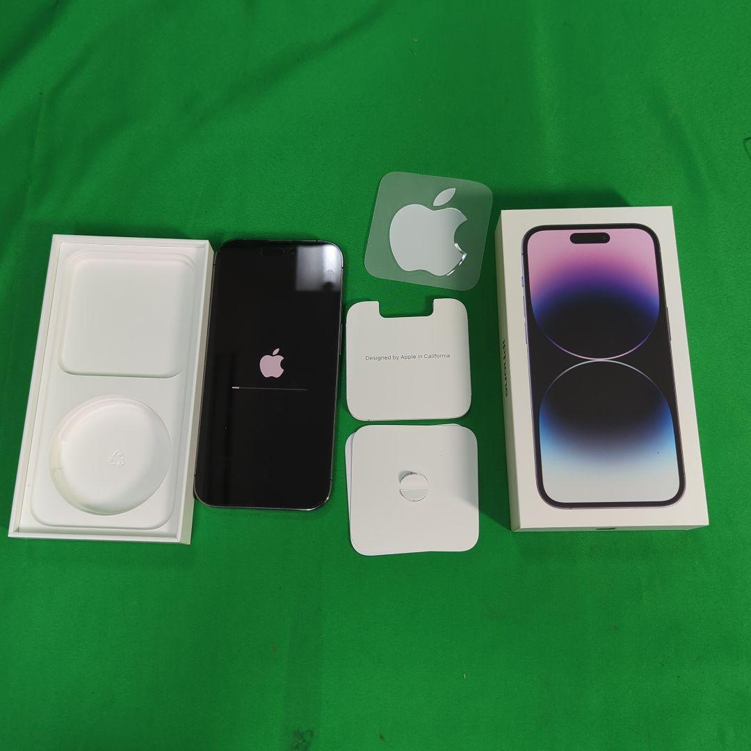 Apple iPhone 14 Pro ディープパープル 本体　傷汚れなし箱付き