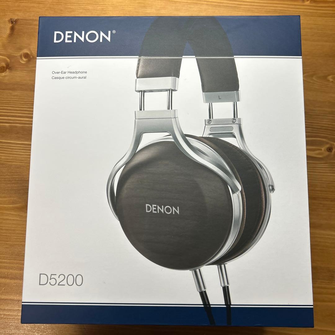 【美品】DENON デノン AH-D5200 ヘッドホン　動作確認済みd5200