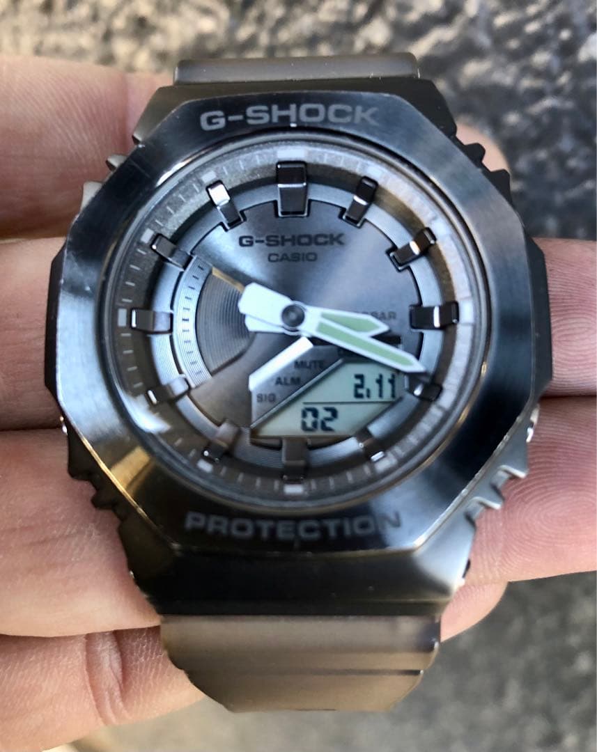 CASIO G-SHOCK メタルベゼル GM-S2100MF-1AJF