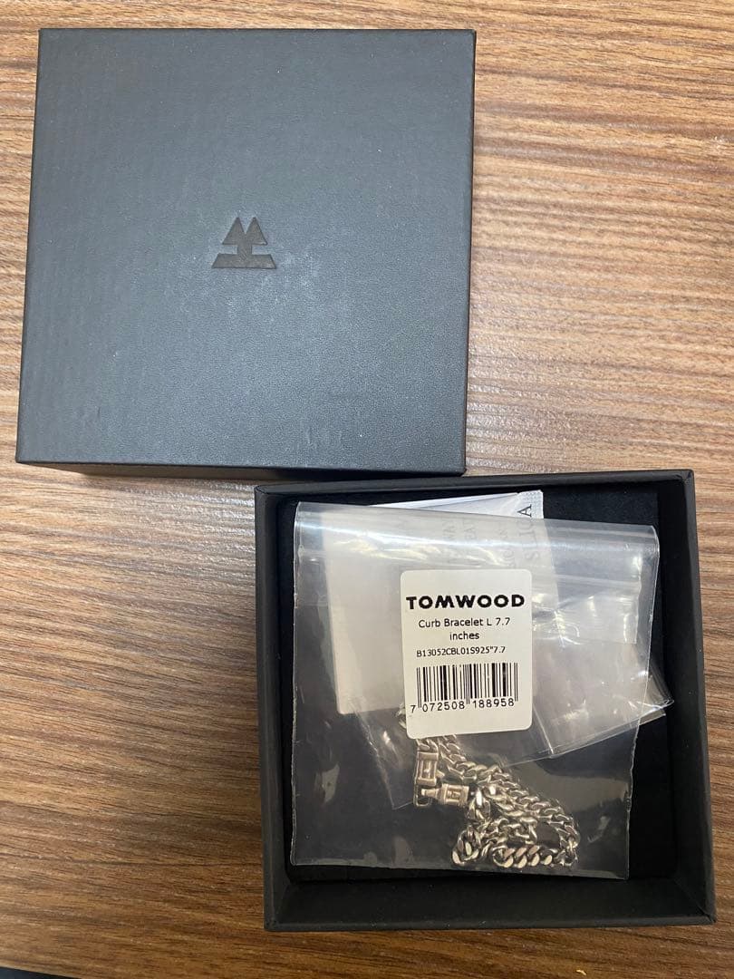 Tom Wood Curb Bracelet シルバー Lサイズ