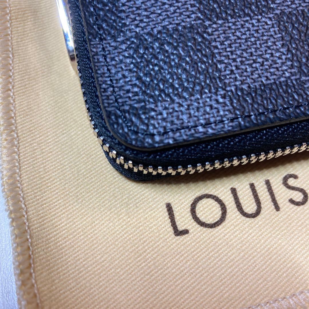 ルイヴィトン ジッピー パース N63076 ダミエグラフィット