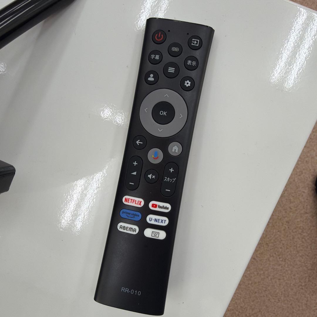 ORION✖️ニトリチューナーレステレビ本体　65インチ