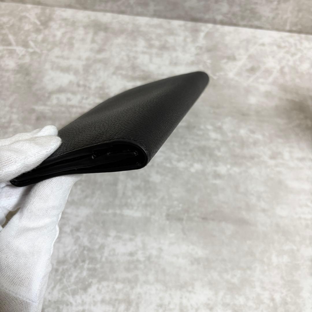 H297 美品✨Dunhill ダンヒル　長財布　レザー　ブラック　箱付き