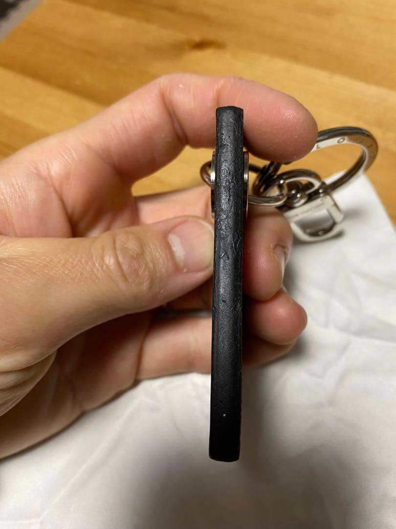 ※イニシャル入※ LOUIS VUITTON モノグラムエクリプス キーリング